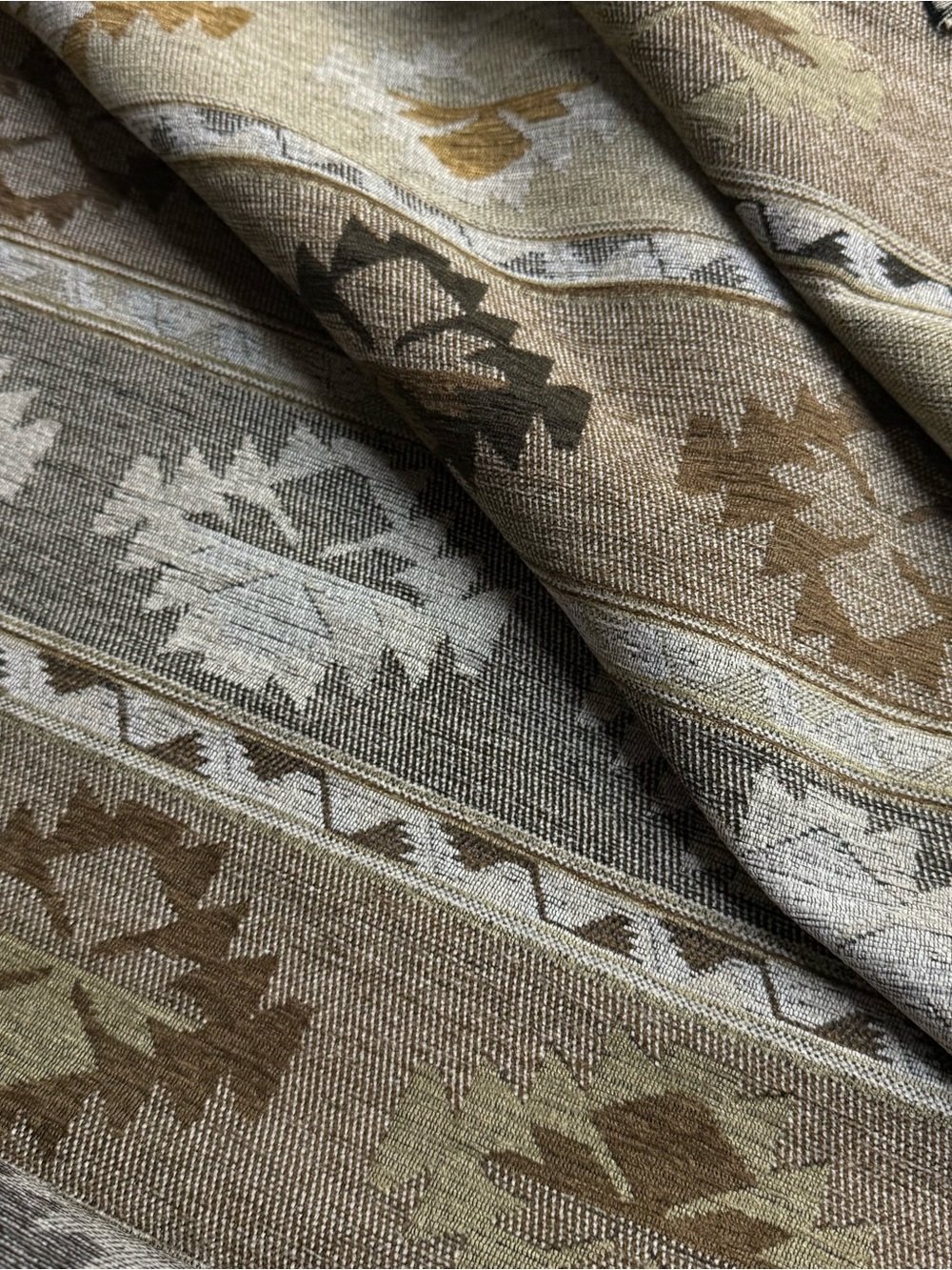 Southwestern Upholstery Fabric by Yard Tribal Navajo Woven Rustic Western 55"